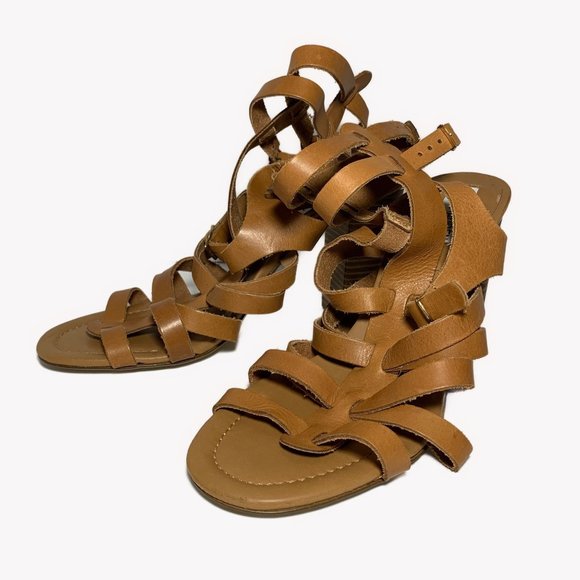 Steve Madden Gladiator Sandals Size 10 - Picture 6 of 9